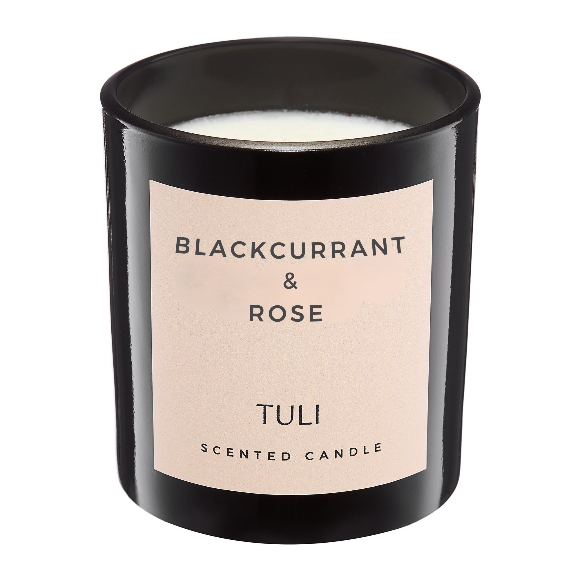 Blackcurrant & Rose - świeca sojowa 220 g