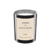 Amber & White Musk - świeca sojowa 220 g